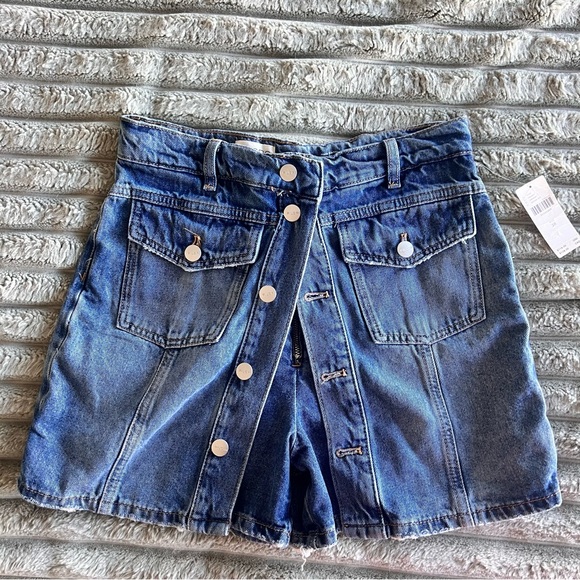 Anthropologie Dresses & Skirts - Anthropologie Pilcro Country Denim Skort- Size 28- NWT